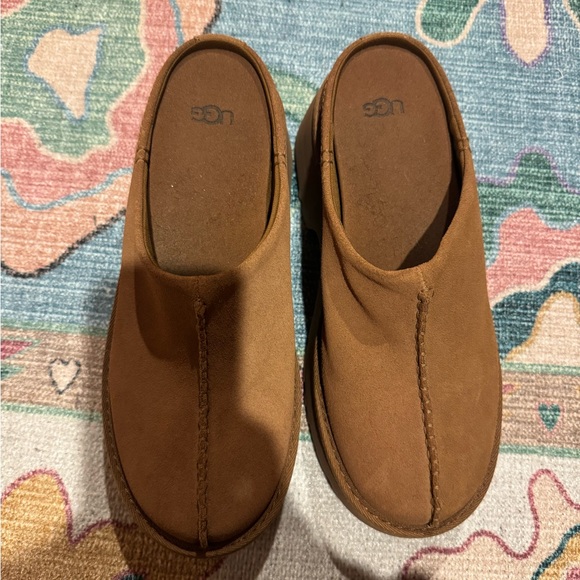 UGG Women's Tan Mules - Picture 8 of 9